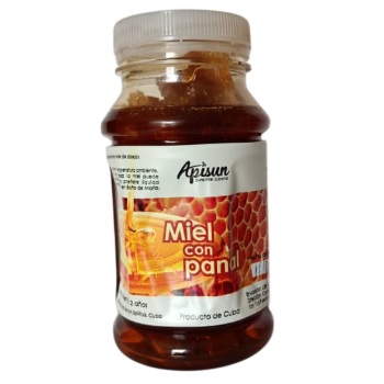 Miel con panal (Frasco 700g)