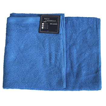 Toalla de ducha color azul (70x140 cm)