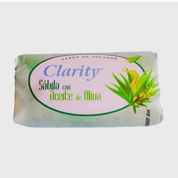 Jabón de tocador - Sábila con aceite de oliva (Clarity, 125g)