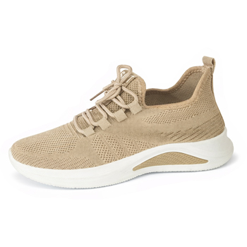 Zapatillas deportivas unisex (Color: Beige, Talla: 40)