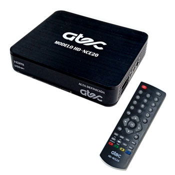 Caja decodificadora HD marca ATEC