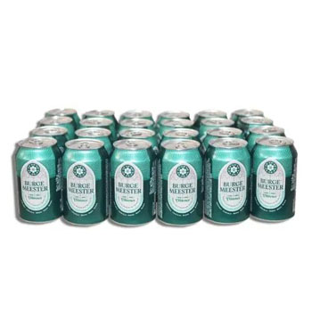 Cerveza Burge Meester – caja de 24 latas