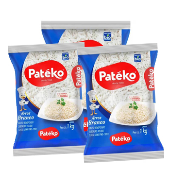 Arroz Pateco (3 x 1kg)